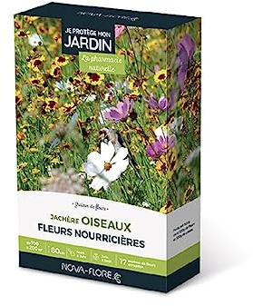 Novaflore - Prairies fleuries : j'attire les oiseaux 100 à 200 m2 jachères