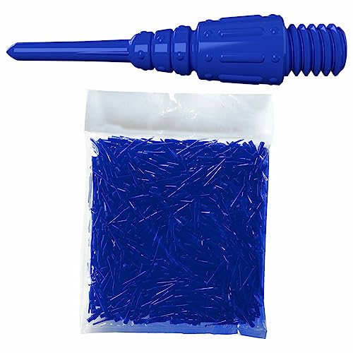 Unicorn Epic Ersatz-Dartspitzen mit weicher Spitze, Blau oder Schwarz, 50 oder 1000 Stück pro Packung