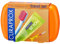 Curaprox Travel Set Orange CS 5460 - Spazzolino da denti da viaggio con dentifricio Be You + 2 spazzole interdentali CPS Prime 07 e 09, kit per la cura dentale da viaggio, 9,5 cm x 6 cm