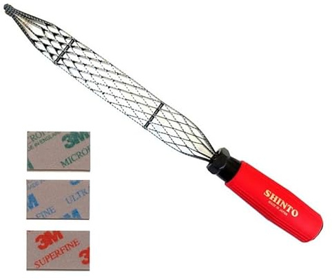 Shinto Saw Rasp E1101 Blade length 7.87in (200mm) over-all length 12.99in (330mm) Including sandpaper