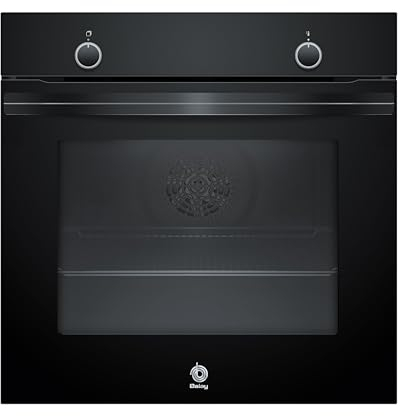 Balay - Horno, 60 cm, 5 Funciones, Precalentamiento rápido, Negro, 3HB5000N2.