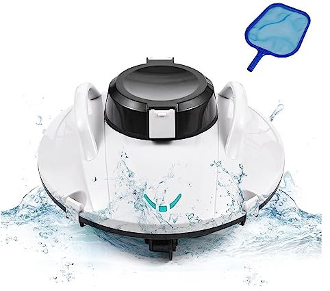 Nettoyeurs automatiques de piscine 35W Robot nettoyeur de piscine sans fil aspirateur automatique brosses électriques extérieur 5200mAh Recharge capacité de croisière 120 Minutes Robot de nettoyage de