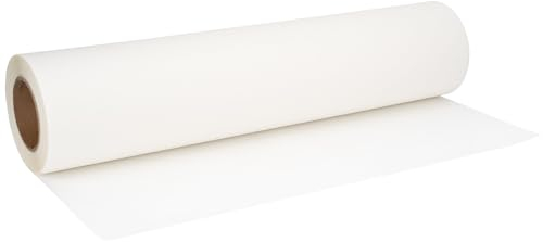 DTF Transferfolie, Rolle, 61 cm x 100 m, doppelseitig, glänzend, transparent, Pretreat PET Wärmetransferpapier, kalt und heiß, direkt auf Folie für T-Shirts, Textilien