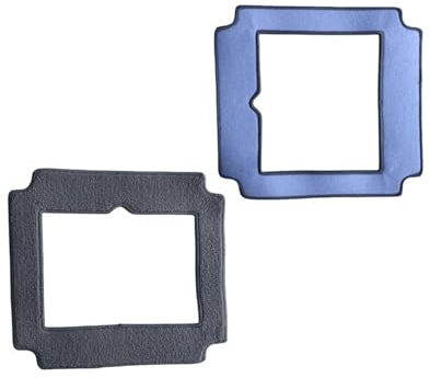 XBTNCYFE 2Pcs Cleaner Mop Cloth Rags .Compatible For Liectroux YW509. Wiping Window Cleaning Robot Parts Accessories Replacement