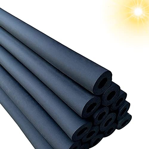 1.90m Outdoor Antifreeze Insulation Tube Foam Pipe Insulation Covers Outdoor Pipeline Foam Insulation Lagging Tube, Thickness 20.0mm, ID 22.0-114.0mm(ID108.0mm=4-1/4)