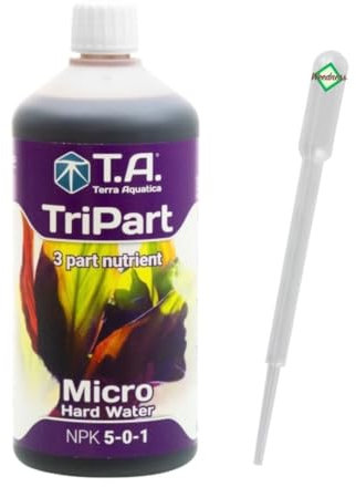 Weedness GHE FloraMicro 500 ml - Odlingsgödsel Naturligt gödselmedel NPK Bio Tomat Gurka Flytande gödselmedel organiskt