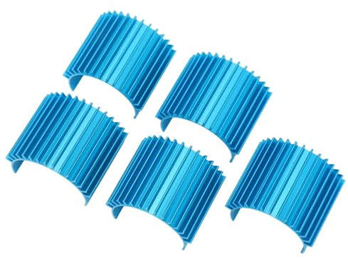 Nurnesy 380 390 Dissipatore di Calore Motore con Spazzole, Dissipatore di Calore Motore in Lega di Alluminio per Motore da 1,10 Pollici, Dissipazione del Calore Efficiente, Adatto per