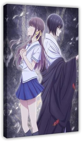 Fruits Basket Anime 12 Canvas Poster Bedroom Decor Landscape Office Room Decor Gift 24x36inch(60x90cm)