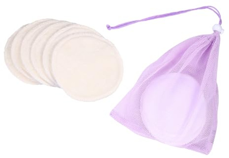 HAMPPLIES Kit Maternité Ultra Absorbants Protection Anti-galactorrhée 6 Coussinets Allaitement Lavables en Fibre de Bambou Confort Quotidien pour Maman Allaitante