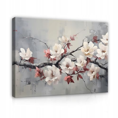 WallArena Leinwand Bilder 60x40 cm | Blumen, Leinwandbilder, Bild auf leinwand, Format: 60x40 cm (BxH) - einteilig auf Canvas Leinwand. Das Leinwand