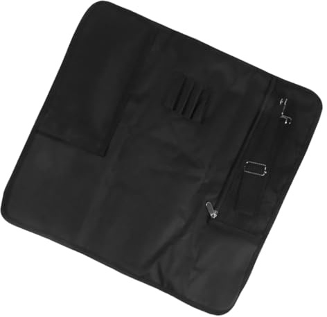 Cabilock Étui à Couteau Portable en Tissu Oxford Noir Léger avec Bandoulière Réglable, pour Couteaux de Chef en Voyage Plein Air