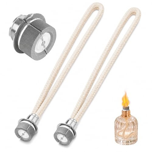 2 Stück Duftlampe Docht für Lampe Berger,Duftlampe Docht Ersatz,Silber