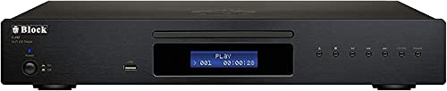 BLOCK C-250 Lettore CD compatibile con HDCD, CD-R, CD-RW, Mp3, Black