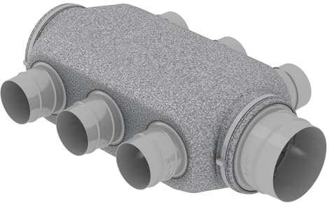 caisson de distribution - pour conduits souples - neocd 80 hy - atlantic 412233