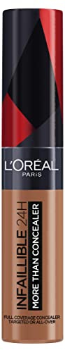 L'Oréal Paris Concealer zum Abdecken und Auffrischen, Für ein deckendes Finish und bis zu 16H Halt, Infaillible More Than Concealer, Farbe: 336 Toffee, 11 ml