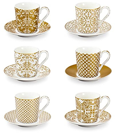 Tescoma myCOFFEE Kaffeetasse mit Untertasse, 6 Stück