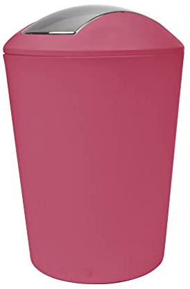 Douceur d'Intérieur, Abfalleimer Flic Flac (5,6 l) Vitamin Himbeere, Kunststoff