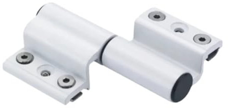 Cerniera Della Finestra Capacità di carico 120 kg Cerniera grande Porte a battente a 20 tacche Ponte rotto Porte in alluminio Ferramenta for finestre per Finestra, Armadio (Color : LEFT)