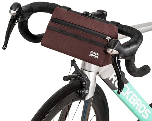 ROCKBROS Fahrrad Lenkertasche Fahrradtasche Lenker, Fahrradkorb für Rennrad Mountainbike E-Bike 6 Farbe ca.1.3L