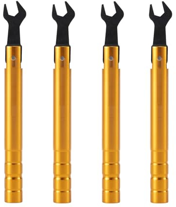 ThreeH 4 Pcs SMA Clé Dynamométrique pour Connecteur RF 1 Nm Electrommunication Coax Adaptateur Convertisseur pour Professionnels Industrie