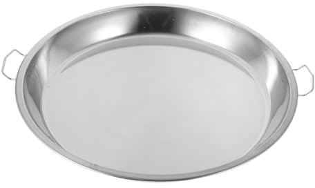 BEBEMOKO 1pieza Plato Inoxidable Para Cocinar Al Vapor Asas Bandeja De Arroz y Verduras Deformación