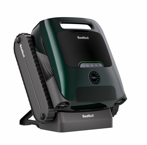 Beatbot AquaSense 2 Pro - Robot aspirapolvere per piscina, pulizia 5 in 1, per pulire la superficie dell'acqua con navigazione remota, parcheggio superficiale, chiarifica l'acqua, Verde Bosco