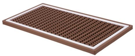 TOPPERFUN Barmatte Rutschfestem Für Bars Und Cafés Praktische Abtropfmatte Mit Modernem Design Für Privathaushalten Und
