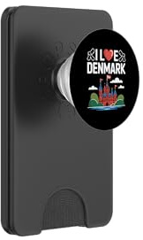I Love Denmark Scenic Castle PopSockets PopWallet for MagSafe