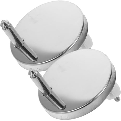 Hemobllo 2pares Kit De Tornillos Fijación Asiento Inodoro Tornillos Tacos Plásticos Con Tacos Expansión De Goma Fijaciones Asiento Retrete Para Accesorios Cuarto Baño Instalación Rápida