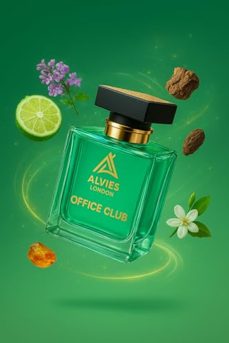 Alvies® Inspired by office 4 men – Premium Alternative Perfume | Extrait de Parfum 30% Oil | Modern Amber, Musky & Citrus Blend with Woody, Floral & Powdery Accents | Long-Lasting & Sophisticated |