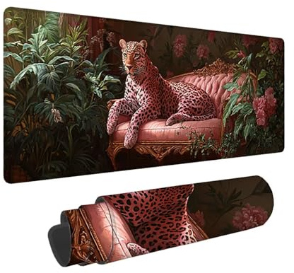 Tappetino per Mouse XXL 1600 x 800 x 3mm Tappetino Mouse Gaming Grande, Mousepad con Base in Gomma Antiscivolo, Tappeto per Tavolo da Gaming per Mouse e Tastiera (animali tartarughe marine) V-137
