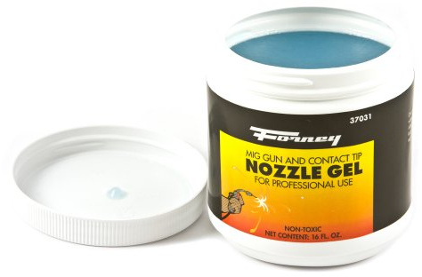 Forney 37031 Nozzle Gel For Mig Welding, 16-Ounce , White