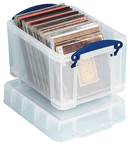 Really Useful Box Plastic Storage 3 Litre Clear