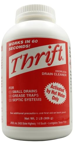Thrift Marketing GIDDS-TY-0400879 Drain Cleaner 2 lb , White