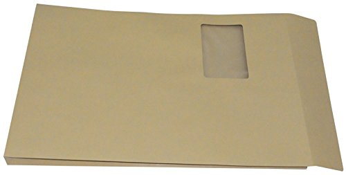 Faltenversandtaschen DIN C4 braun