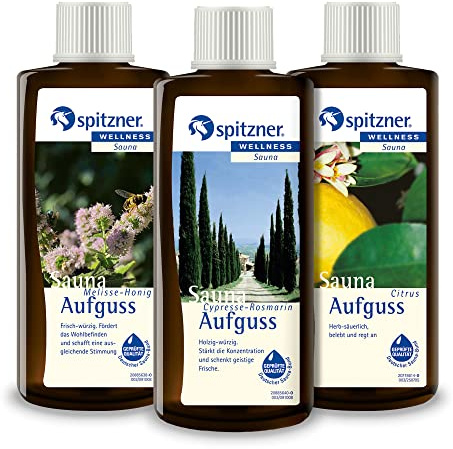 Spitzner Saunaaufguss Set Gesund & Munter (3 x 190ml)