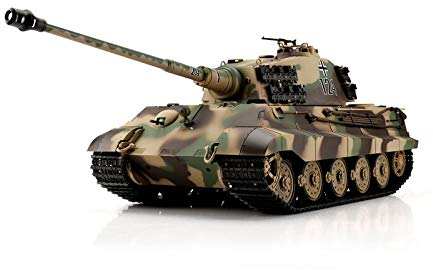 Heng Long1/16 RC Königstiger Henschelturm tarn BB+IR