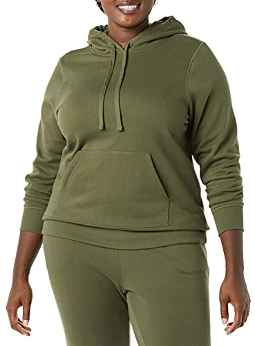Amazon Essentials Damen Fleece-Kapuzenpullover in normaler Passform (in Übergröße erhältlich)