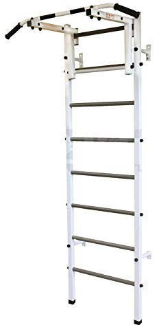 1 x Échelle Suédoise Espalier Blanc appareils de Gymnastique