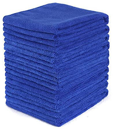 DAZZLEEX Asciugamani in microfibra per pulizia auto, 20 pezzi asciugamano in microfibra da cucina lavaggio auto pulizia casa lavaggio panno pulito