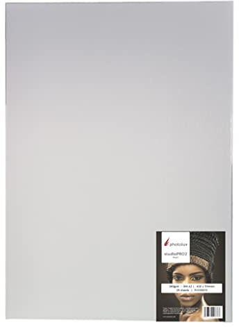 Photolux studioPRO Pearl 300 gsm, cool tone Fotopapier in Premiumqualität DIN A2 (420x594mm) 25 Blatt