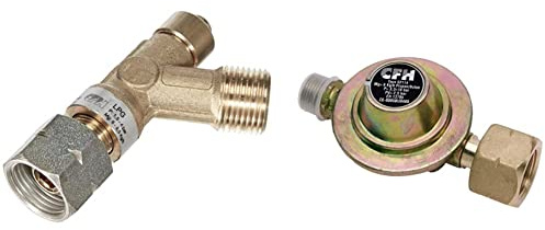 CFH Schlauchbruch-Sicherung SB 118, 52118 & Propandruckregler 2,5 Bar/DR 114, 52114