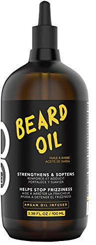 L3 Level 3 Beard Oil - Promotes Fast Beard Growth Soften and Restores Facial Hair - Level Three Scented Beard