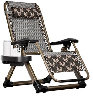 VIYOLI Zero Gravity Chair, Campingstuhl Strandstuhl Gartenstühle Klappbar Leicht Liegestuhl Schlafsessel Faltbar Klappbarer Camping-Loungesessel Mit Tablett, Decke, Kissen (Size : 2)