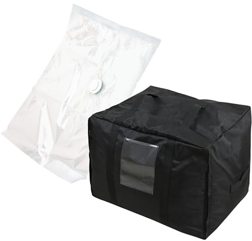 bananair Sac de Rangement sous Vide XXL + Grand Sac de Rangement et Transport - Résistant et Pratique pour Ranger Votre Gros Pouf XXL de 180 cm