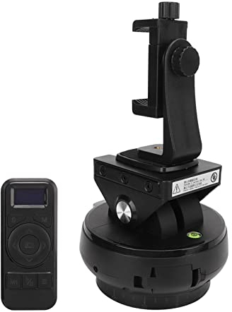 Motorisierter 2,4-G-Panorama-Stativkopf mit Fernbedienung, Schwenk-/Neigefunktion Mobiltelefone und Kameras, Ideal die Atemberaubender Panoramaaufnahmen