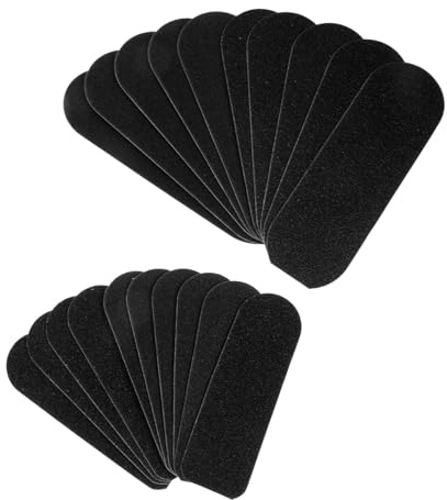 SKISUNO 20 Nachfüllpads für Fußfeilen Sandpapier Leicht und Formstabil Ersatz für Hornhautentfernung für Fußpflege zu Hause
