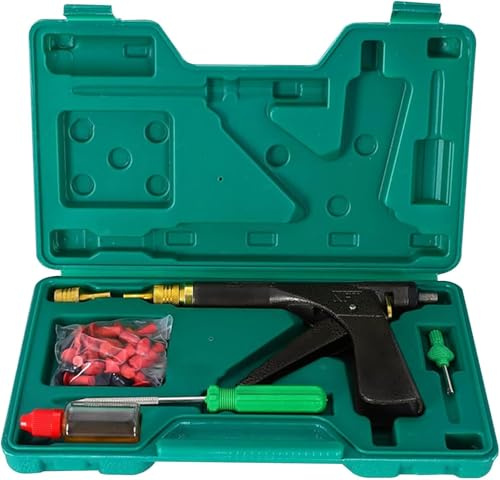 Reifenstecker-Reparaturset, schlauchlose Reifenreparatur, Pannenreparatur, Plugger-Werkzeug, Pilzstecker-Befestigungsset, universelles Reifenreparaturwerkzeug, Reifenpannen-Reparatur-Set mit