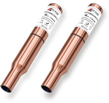 TTFLEX Copper Water Hammer Arrestor 1/2 Male Sweat for Copper Pipes 2 PCS