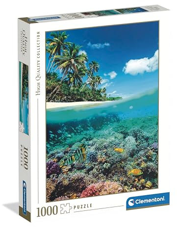 Clementoni - Puzzle 1000 Pezzi per Adulti e Ragazzi, Collection, Tema Summer Paradise, Idea Regalo Uomo e Donna Made in Italy, 70x50 cm, 39881